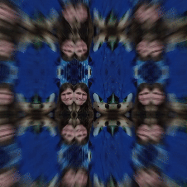 super cool gif of me and sonic